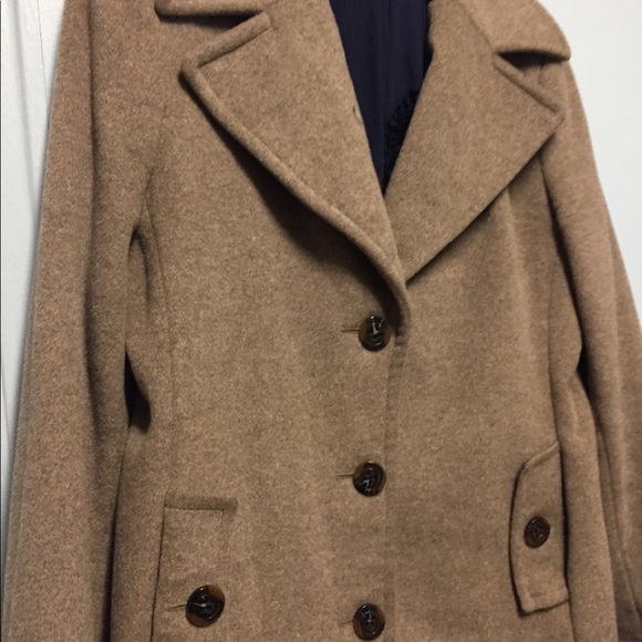Wool Calvin Klein coat - Picture 1 of 6